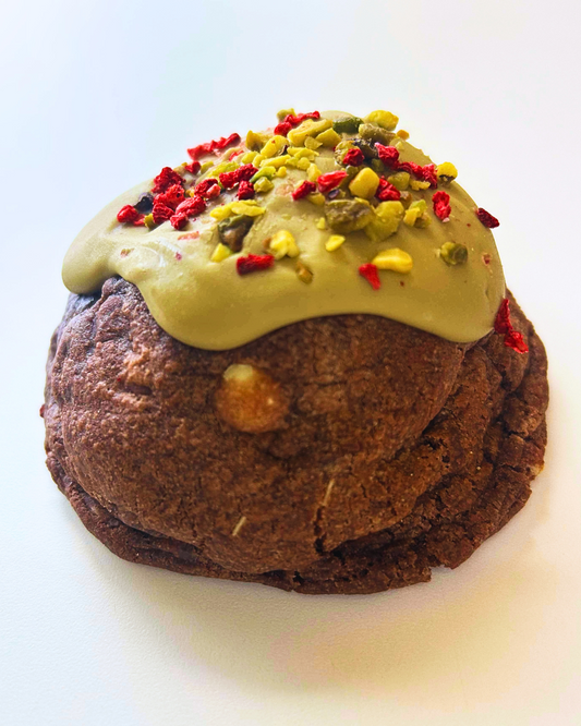Pistachio Kanafa Stuffed Cookie