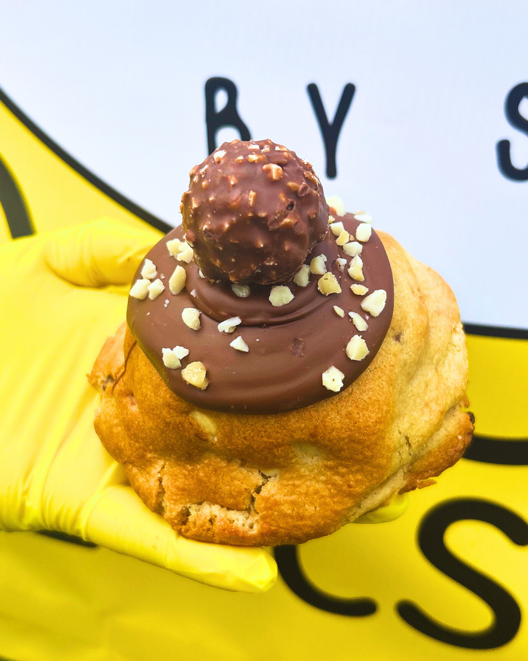 Ferrero Rocher Stuffed cookie