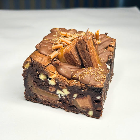 Mars bar brownie